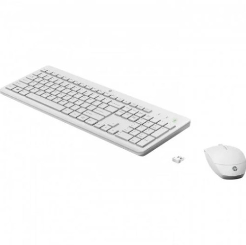 Conjunto HP 230 Rato e Teclado Wireless Branco